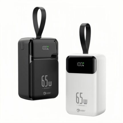 پاوربانک ایزن پلاس مدل EP-15 ظرفیت 30000 میلی آمپر ساعت توان 65W