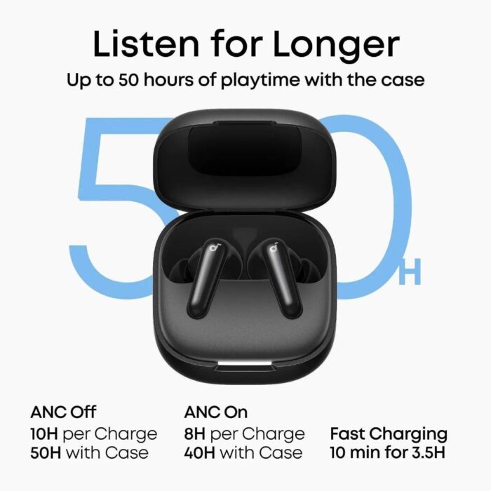 هندزفری بلوتوثی انکر مدل SoundCore R60i NC (اورجینال) - Image 2