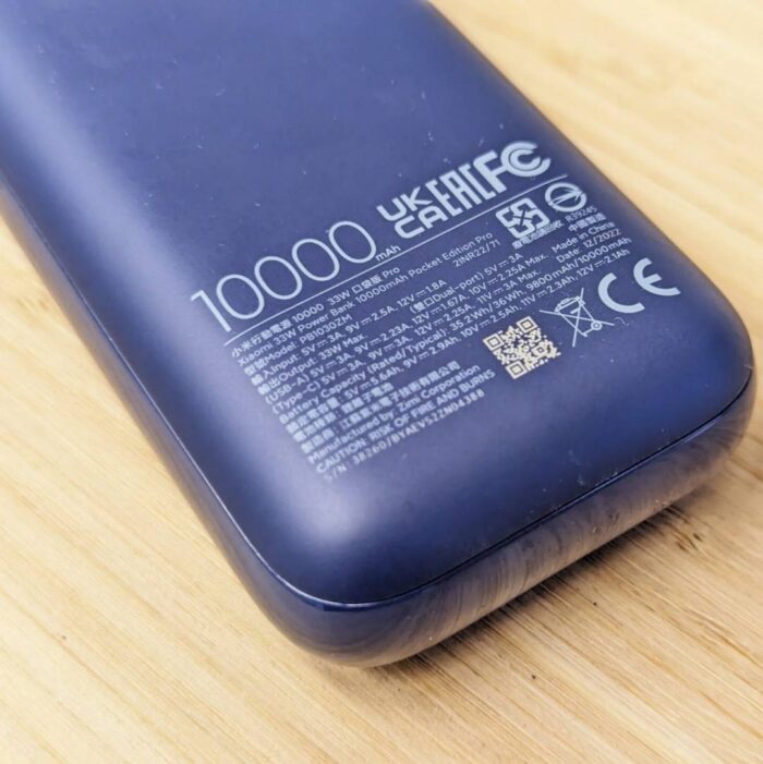 پاوربانک شیائومی مدل Pocket Edition Pro ظرفیت 10000 میلی آمپر ساعت توان 33W - Image 10